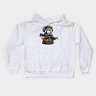 Tactical Tanuki Kids Hoodie